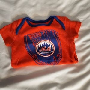 NY Mets Baby Bodysuit
